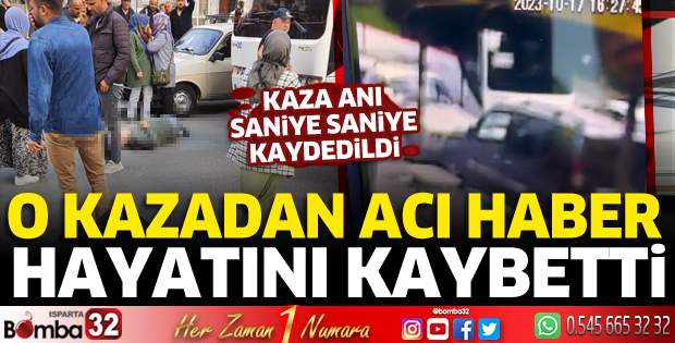 O kazadan acı haber geldi