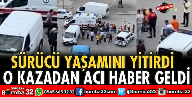 O KAZDA MOTOSİKLET SÜRÜCÜSÜ ÖLDÜ