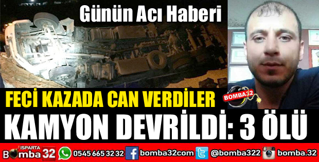 O KORKUNÇ KAZADA 3 KİŞİ CAN VERDİ