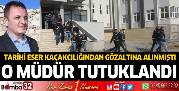 O müdür tutuklandı
