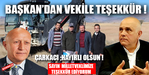 O PROJEYE  İLK KAZMA VURULDU.