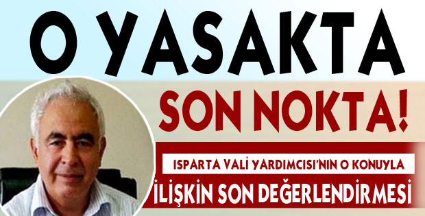 O yasakta Son nokta!