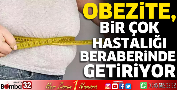 Obezite bir çok hastalığı beraberinde getiriyor