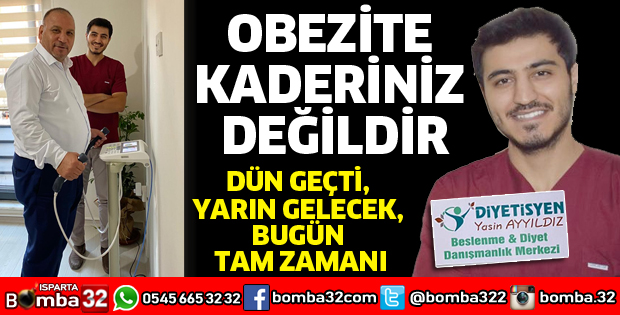 OBEZİTE KADERİNİZ DEĞİLDİR