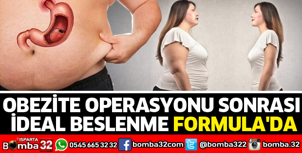 OBEZİTE OPERASYONU SONRASI İDEAL BESLENME FORMULADA