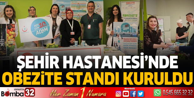 Obezite standı kuruldu