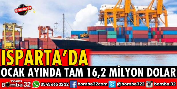 OCAK AYINDA TAM 16,2 MİLYON DOLAR