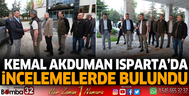 OGM Genel Müdür Yardımcısı Kenan Akduman Isparta’ da