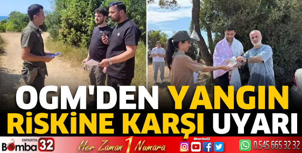 OGM'den yangın riskine karşı uyarı