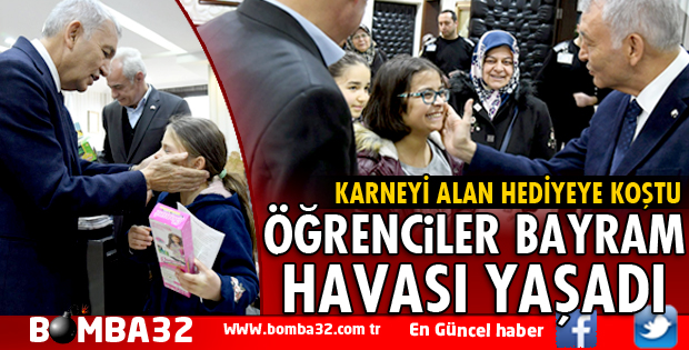 Öğrenciler bayram havası yaşadı
