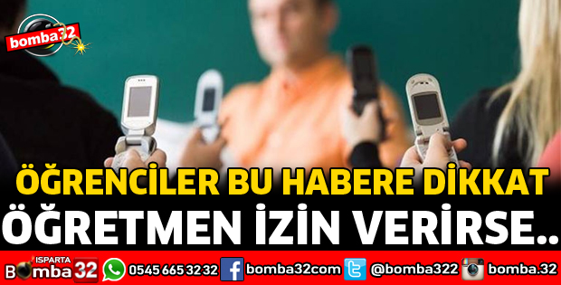 ÖĞRENCİLER BU HABERE DİKKAT