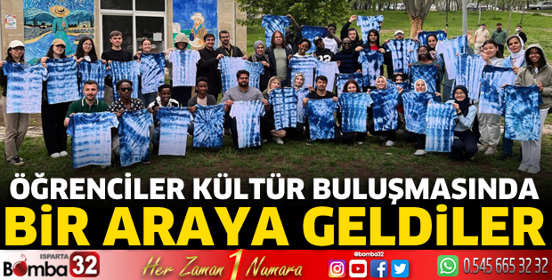 Öğrenciler kültür buluşmasında bir araya geldi