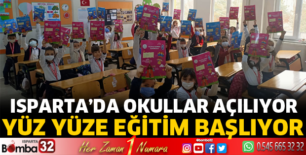 Öğrenciler yüz yüze eğitime başlıyor