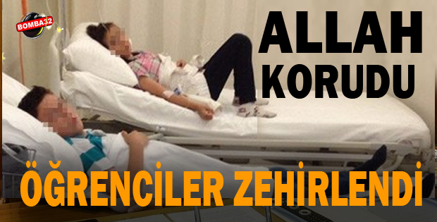 ÖĞRENCİLER ZEHİRLENDİ İDDİASI!