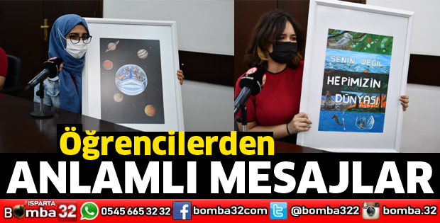 Öğrencilerden Anlamlı Mesajlar