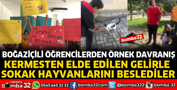 ÖĞRENCİLERDEN BÜYÜK DUYARLILIK