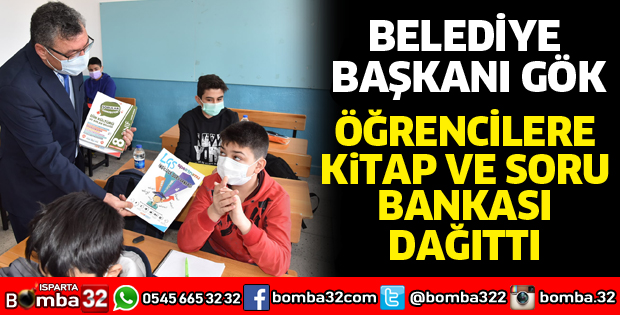 Öğrencilere kitap ve soru bankası desteği