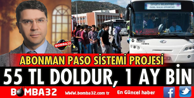 ÖĞRENCİLERE OTOBÜSLER İÇİN ABONMAN PASO SİSTEMİ GETİRECEĞİZ