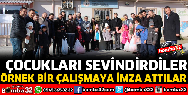 ÖĞRENCİLERİ SEVİNDİRDİLER