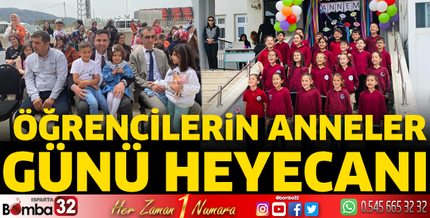 Öğrencilerin Anneler Günü heyecanı