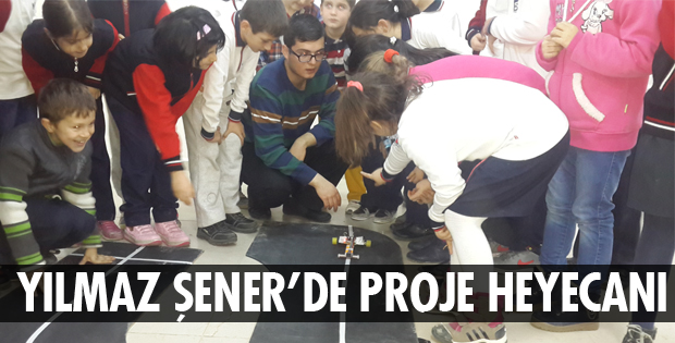 ÖĞRENCİLERİN PROJE HEYECANI