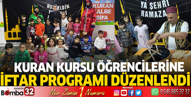 Öğrencilerle iftar programı yapıldı 