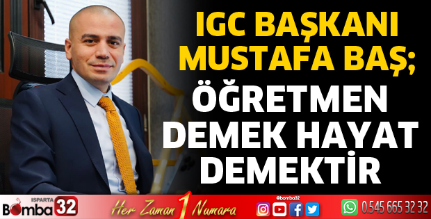 Öğretmen demek hayat demektir