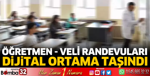 Öğretmen ve veli randevuları dijital ortama taşındı