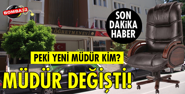 ÖĞRETMENEVİ MÜDÜRÜ DEĞİŞTİ