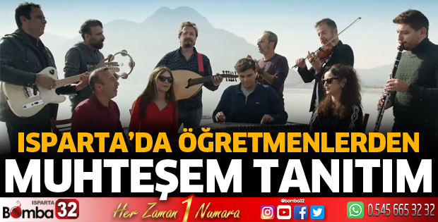 Öğretmenlerden muhteşem tanıtım