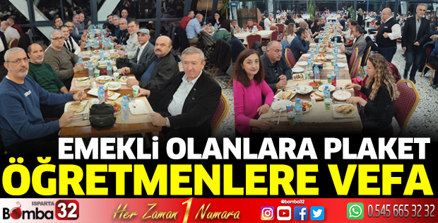 Öğretmenlere ahde vefa