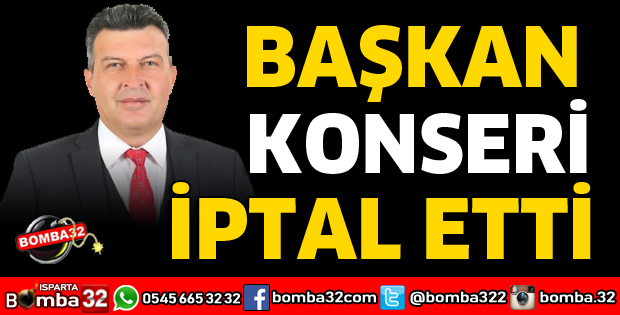 OĞUZ YILMAZ VE CANAN BAYRAM KONSERİ İPTAL EDİLDİ