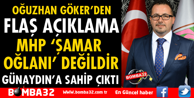 OĞUZHAN GÖKER'DEN FLAŞ AÇIKLAMA
