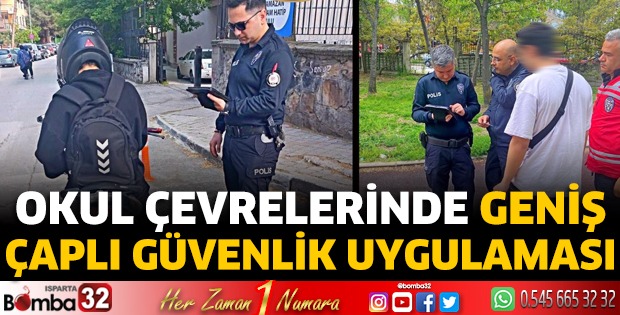 Okul Çevrelerinde Geniş Çaplı Güvenlik Uygulaması