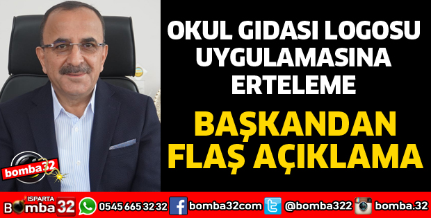 OKUL GIDASI LOGOSU UYGULAMASINA ERTELEME