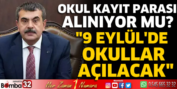 Okul kayıt parası alınıyor mu?