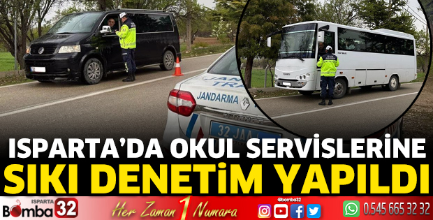 Okul servislerine sıkı denetim