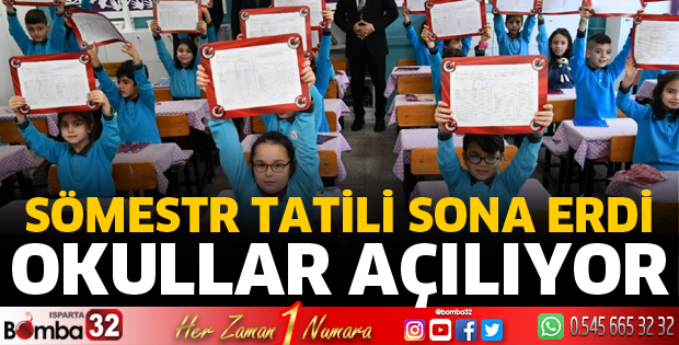 Okullar açılıyor