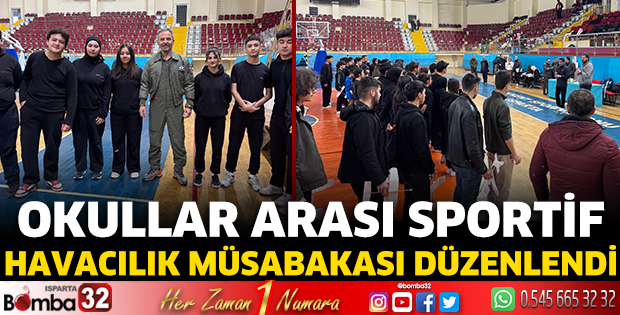 Okullar Arası Sportif Havacılık Müsabakası Düzenlendi