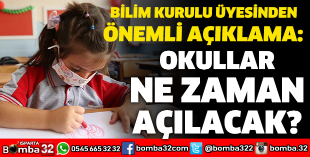 OKULLAR NE ZAMAN AÇILACAK YÜZ YÜZE EĞİTİM NE ZAMAN BAŞLIYOR?