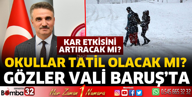 Okullar tatil olacak mı?