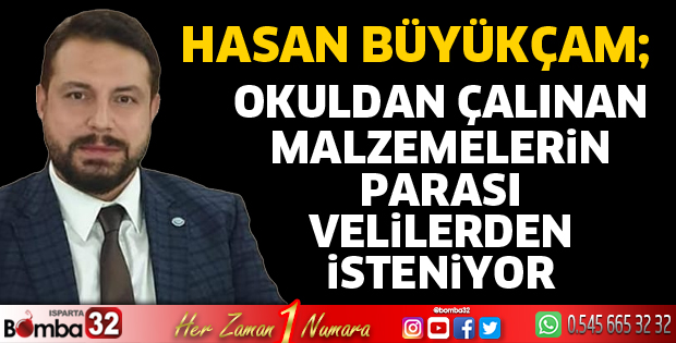 Okullarda çalınan malzemelerin parası velilerden isteniyor