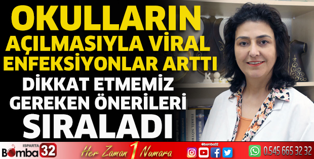Okulların açılmasıyla viral enfeksiyonlar arttı