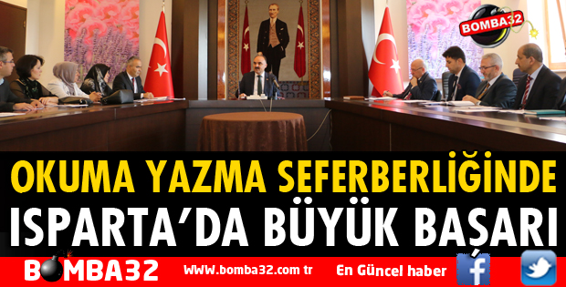 OKUMA YAZMA SEFERBERLİĞİNDE BÜYÜK BAŞARI