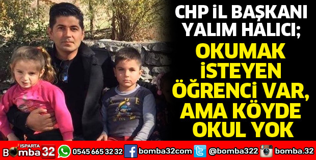 Okumak isteyen öğrenci var, ama köyde okul yok