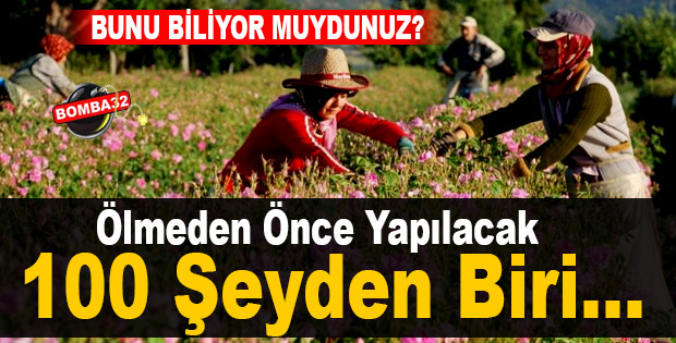 Ölmeden Önce Yapılacak 100 Şeyden Biri...