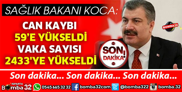 ÖLÜ SAYISI 59’A YÜKSELDİ
