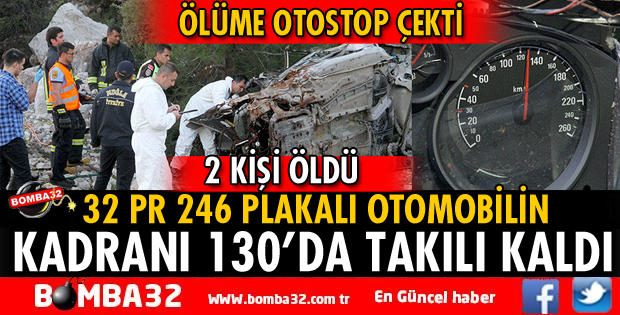 ÖLÜME OTOSTOP ÇEKTİ