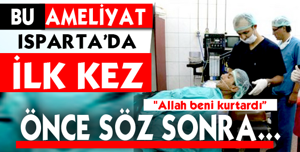 Önce Sigarayı Bırakma Sözü Sonra Ameliyat