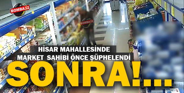 ÖNCE ŞÜPHELENDİ SONRA….